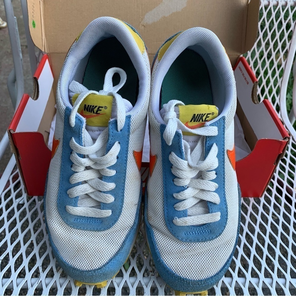 Nike Daybreak Womens Size 6 University Blue Orange Shoes Sneakers DM8330-400 - Picture 7 of 12